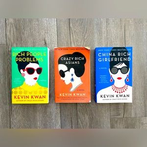 Crazy Rich Asian Novel by Kevin Kwan Collection